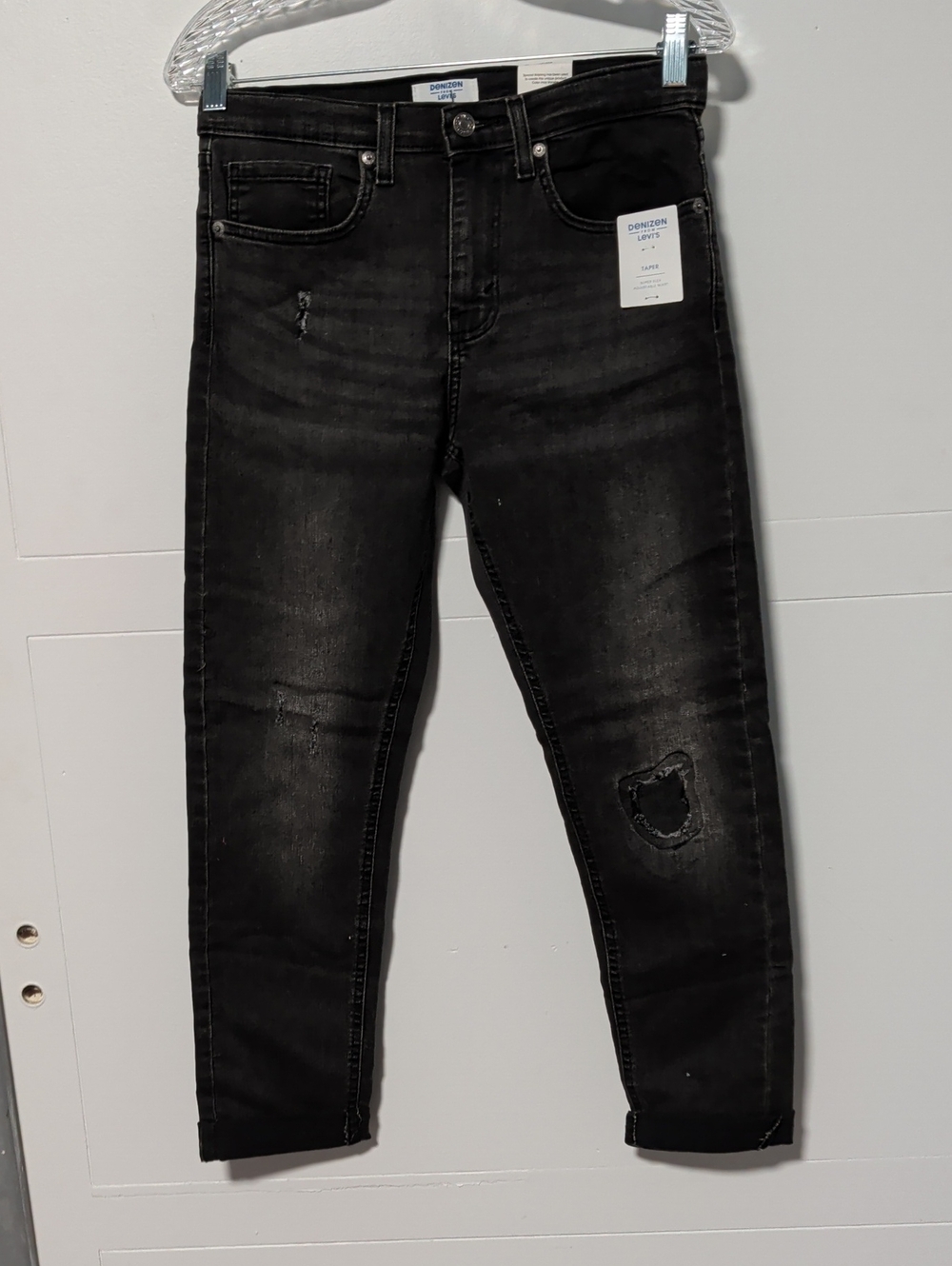 Denizen from Levi's Black Taper Jeans